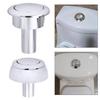 Toilet Push Button Single Flush Stylish Button Toilet Water Tank Button Top Toilet Button Bathroom Toilet Repair Parts for Home