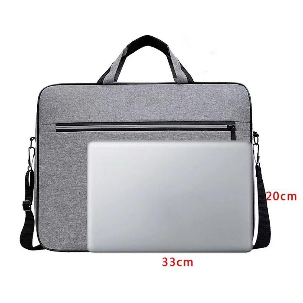 New 14 Inch Laptop Bag Portable Business Computer Handbags Large Capacity Shockproof Laptop Shoulder Handbag