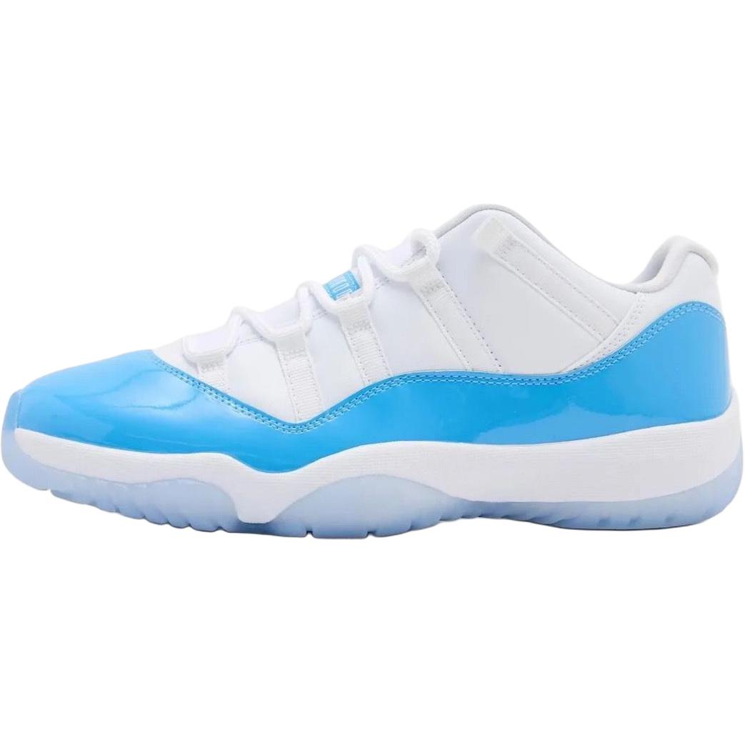 Air Jordan 11 Retro Low GS University Blue 2026 Детские кроссовки Белый Черный FV5121-100 37.5
