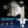 4PCS LED Canbus Headlight H4 Hi/Lo Beam Upgrade CSP 3570 Chip Car Light Bulb 9006 Auto Fog Light Kits