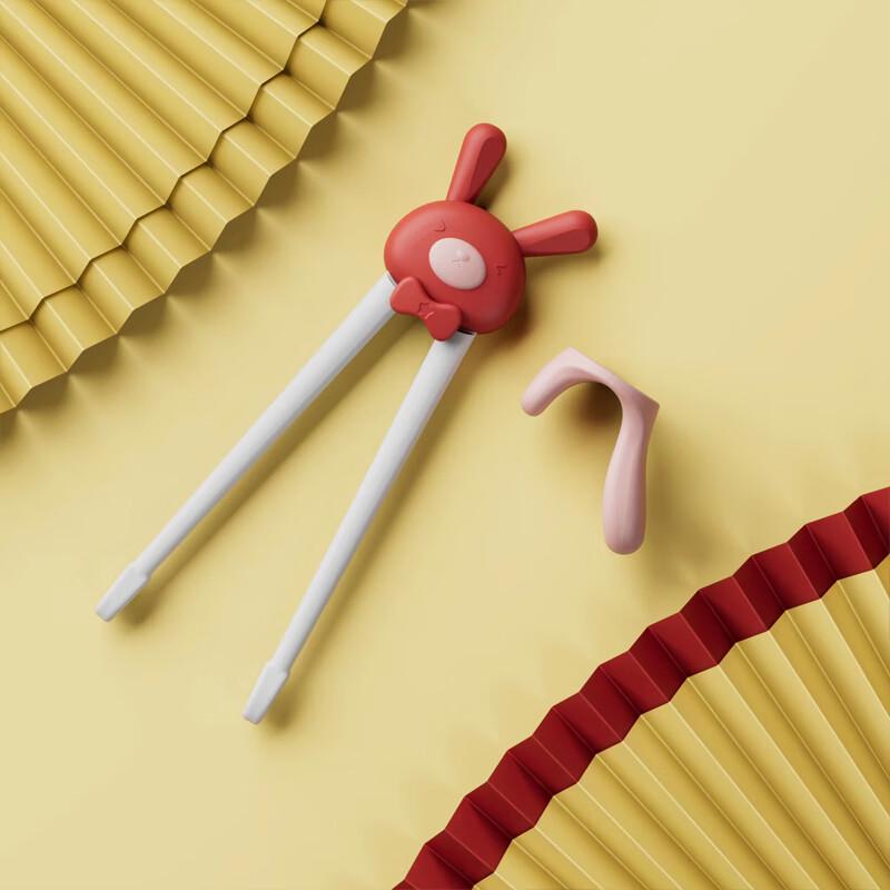 LUSN Kids Learning Chopsticks with Case