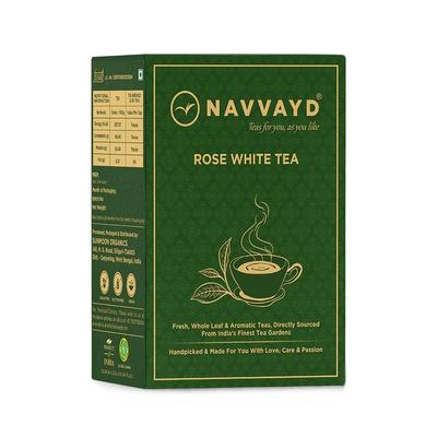 White Tea with Rose (100 G), Rose White Tea Navvayd