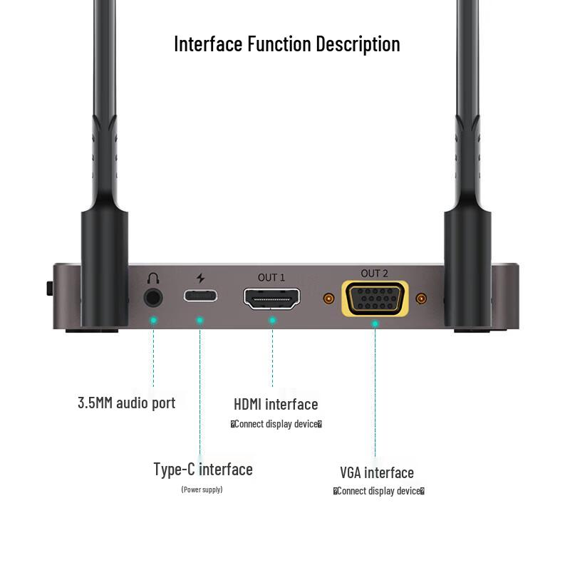 MT-viki 4K HDMI Wireless Screen Mirroring Device