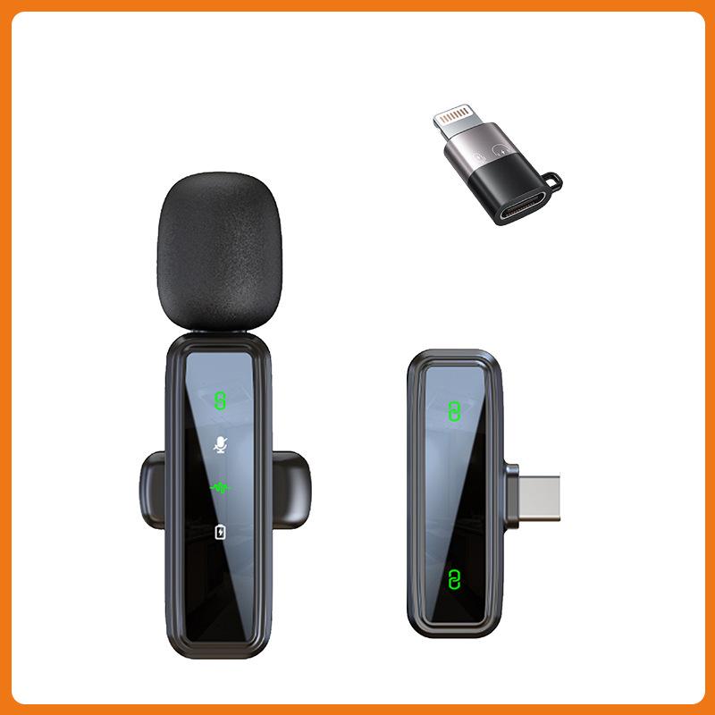 New J81 Lavalier Microphone: Smart Noise Reduction, Wireless J82 Three-in-One Mic