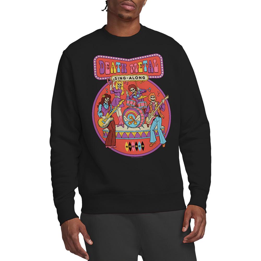 Steven Rhodes Unisex Adult Death Metal Sing-Along Sweatshirt
