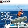 CARMATE INNO Rod Case J Option Length Adjustable Smoke Green IF46SG Add-on