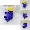 Grimace Shake Yellow Hat Plush Toy Cartoon Animal Design 18cm Height Customizable