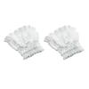 Short Multi Layer Lace Fake Sleeves Girl Ruffle Decoration Wrist Cuffs Fingerless Wedding Bridal Gloves Maid Cosplay Bracelet