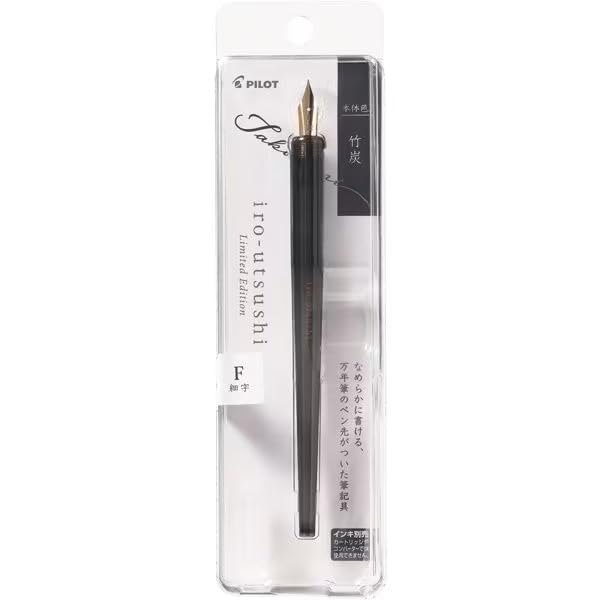 PILOT Fountain Pen Medium Iro-utsusi (Bamboo Charcoal, Nib)