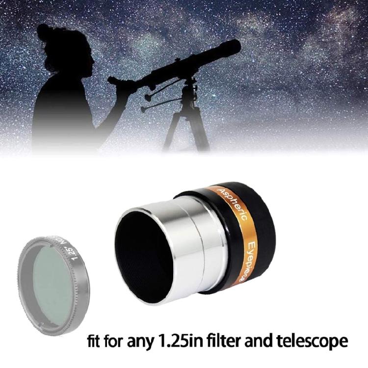 1,25" Teleskop-Okular 4mm/10mm/23mm Linse Astronomisches Teleskopzubehör