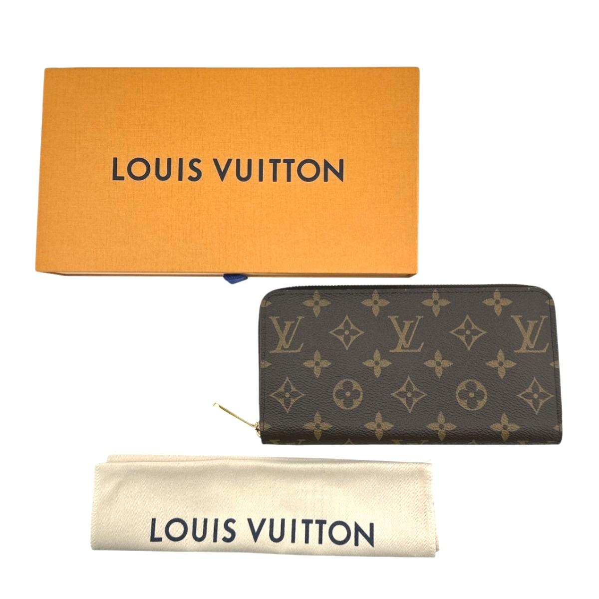 

LOUIS VUITTON Monogram Zippy wallet Long Wallet purse Monogram canvas M42616 Used