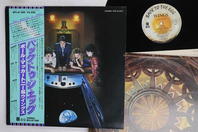 LP-Schallplatte PAUL MCCARTNEY WINGS Back To The Egg EPS81200 EMI 1979 Japan Obi Rock Gebraucht