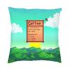 Stardew Valley Karte Kissenbezug Doppelseitig 3D-Druck Videospiele Wurfkissenbezug für Sofa Cooler Kissenbezug Heimdekoration