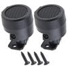2Pcs 500W High Efficiency Mini Tweeter Speakers for Car Audio System