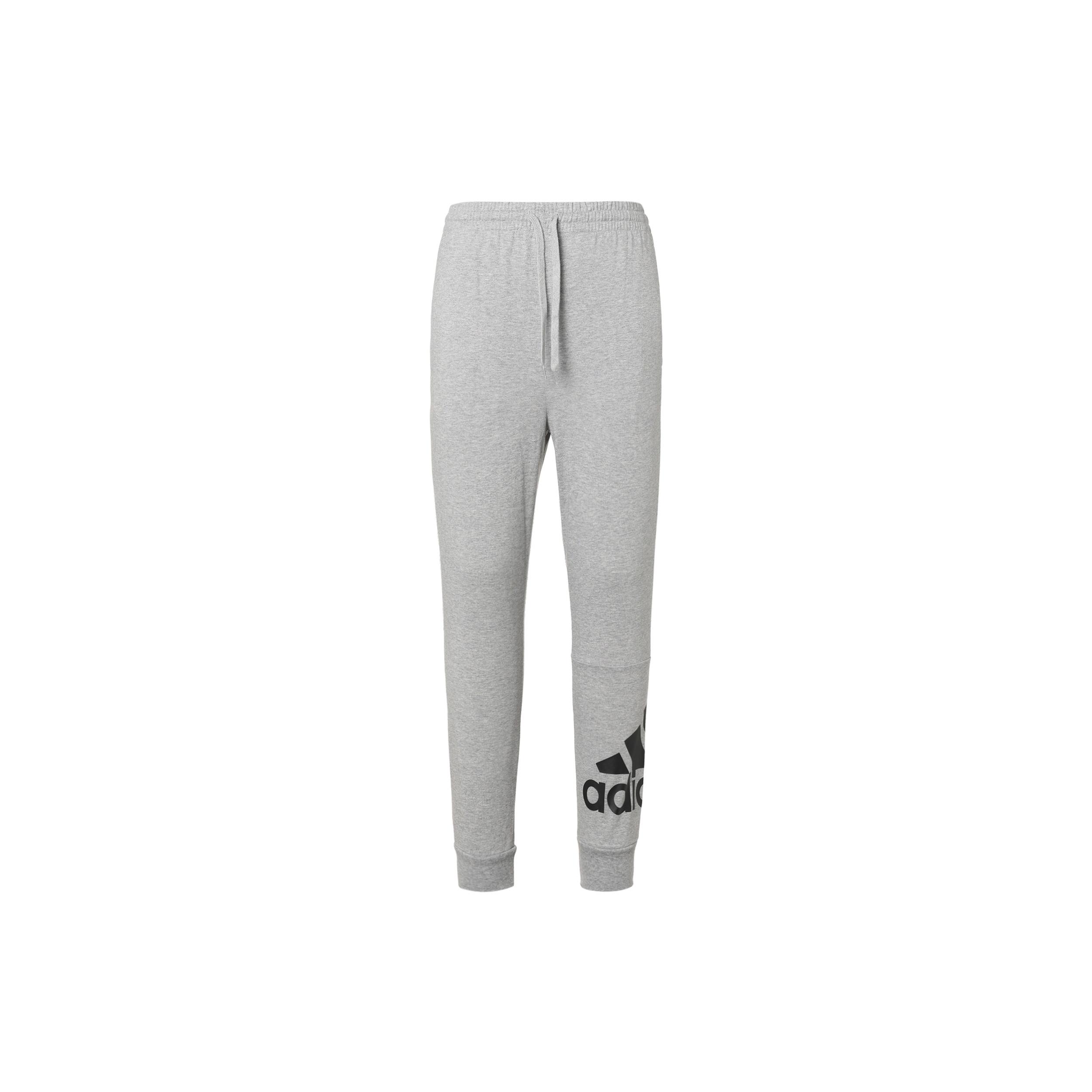 Men s adidas Pants Large Logo Sports Pants/Trousers/Joggers Gray HE1826 XS