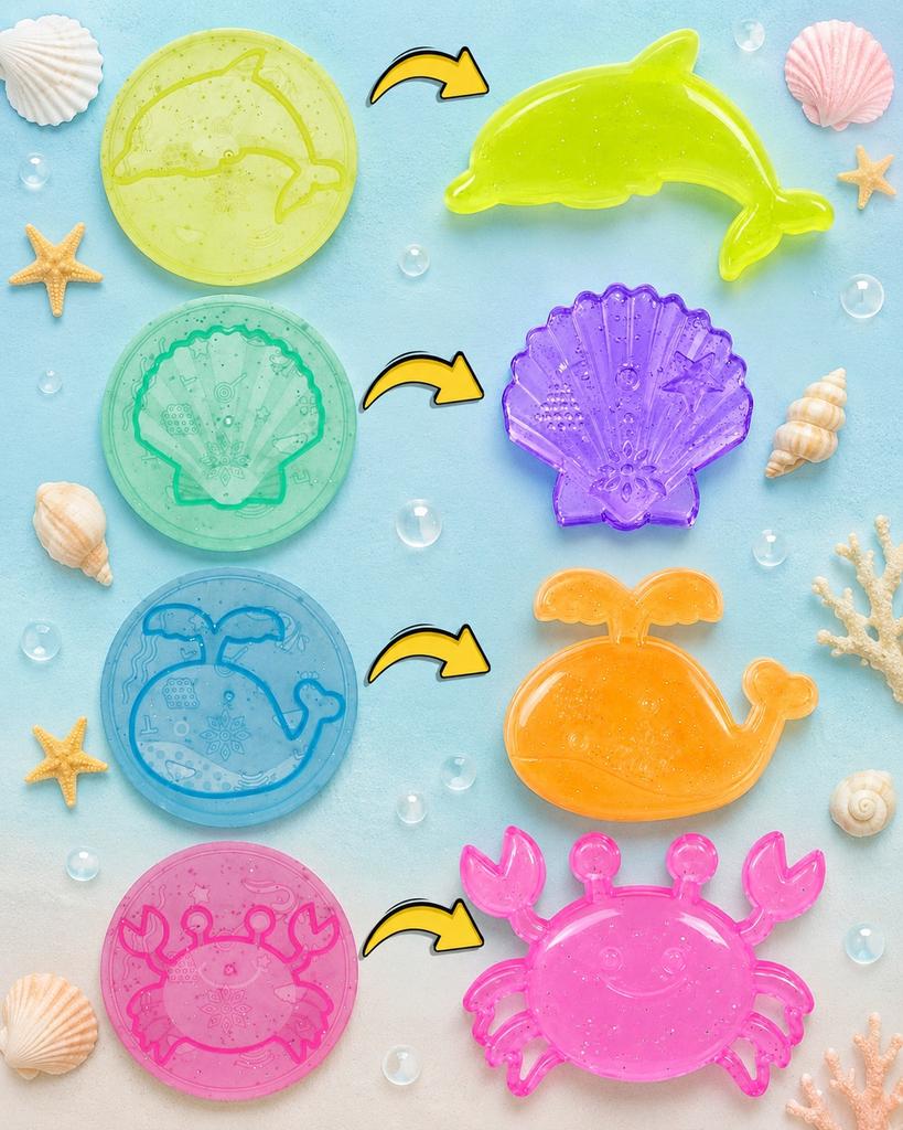 [PACZB] World Oceans Water Elf Figurine Builder Set Z3476