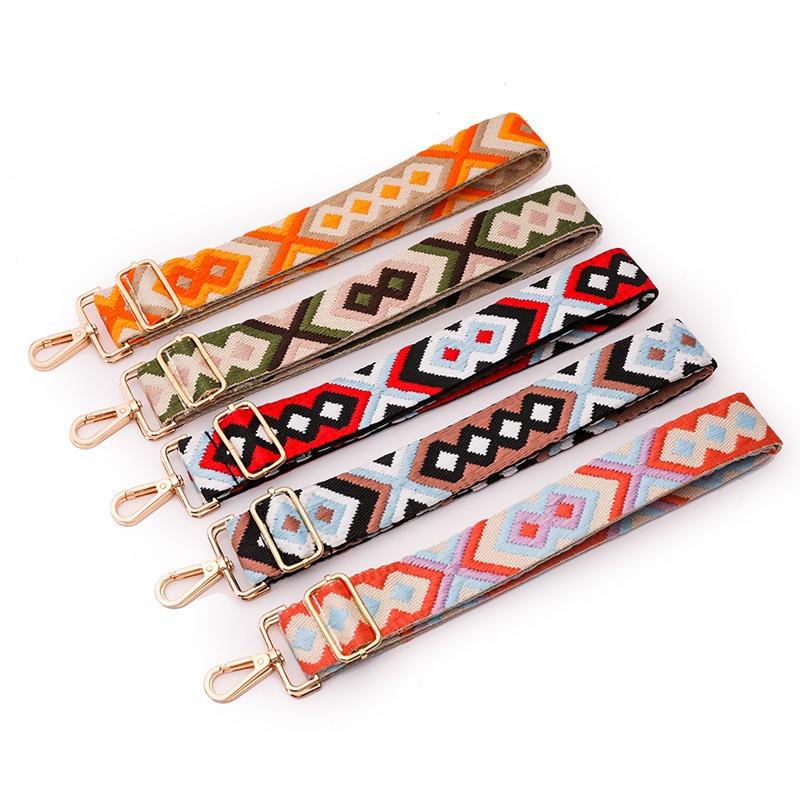 Geflochtene Schultergurte Neuer Gittertyp Fertige Gurtbandunterstützung Geeignet für Schulter-Umhängetaschen