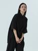 XITAO Loose Half Sleeved Turn Down Collar Shirt HQQ1046