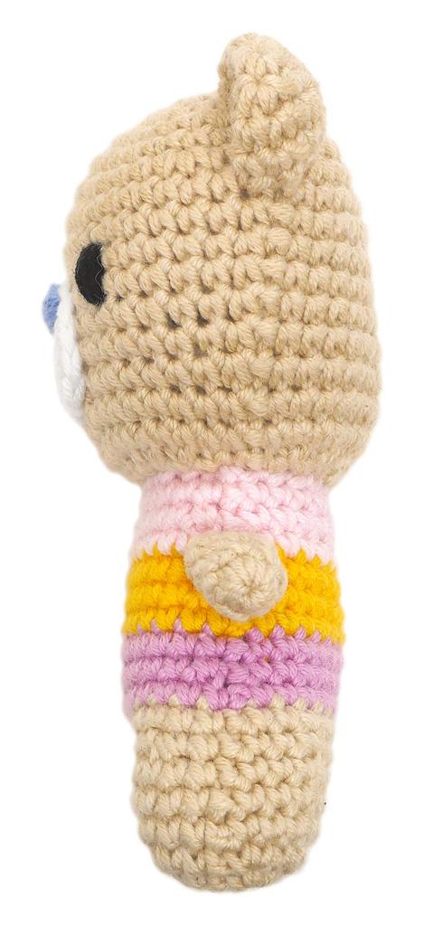 NASKA Knitting Kit Miyuki Ichikawa's Amigurumi Baby Bear Poron MI-14