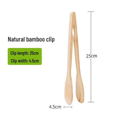 Diraen Bambus-Lebensmittelzange