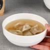 White Bowl Melamine Soup Bowl Round Porcelain Bowl Round Plastic Seasoning Bowl Rice Bowl Sugar Water Bowl