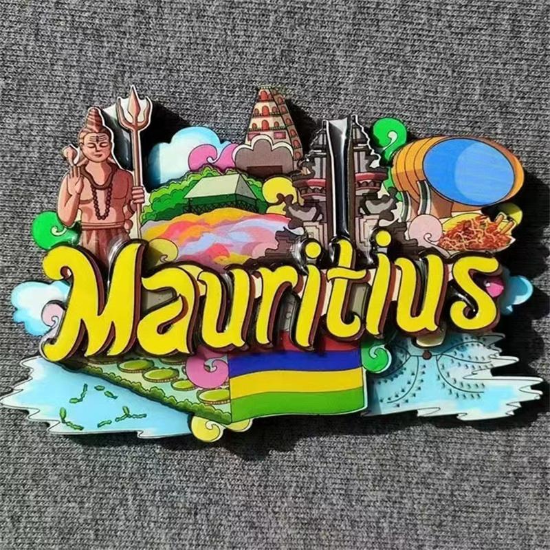 Wooden Fridge Magnets for Refrigerator Decor America India Thailand Australia Italy Netherlands Mexico Vantage Magnet Souvenir