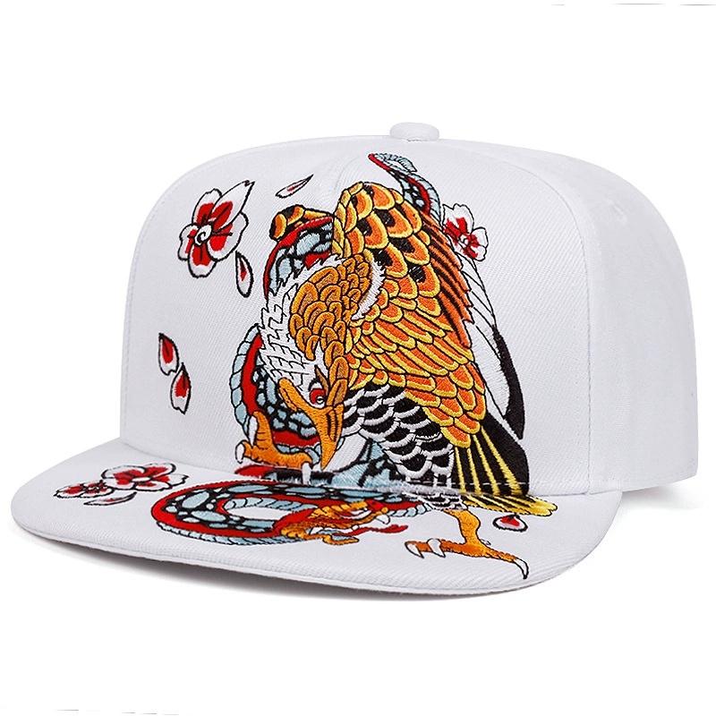 Chinese-style Trendsetting Youth Printing Snapback Baseball Caps Spring and Autumn Outdoor Adjustable Casual Hats Sunscreen Hat