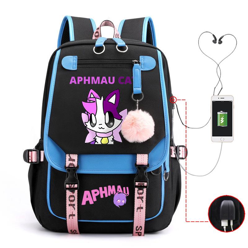 Cute Cartoon Junior High School Student Schoolbag Female Lightweight Large-Capacity Student Backpack