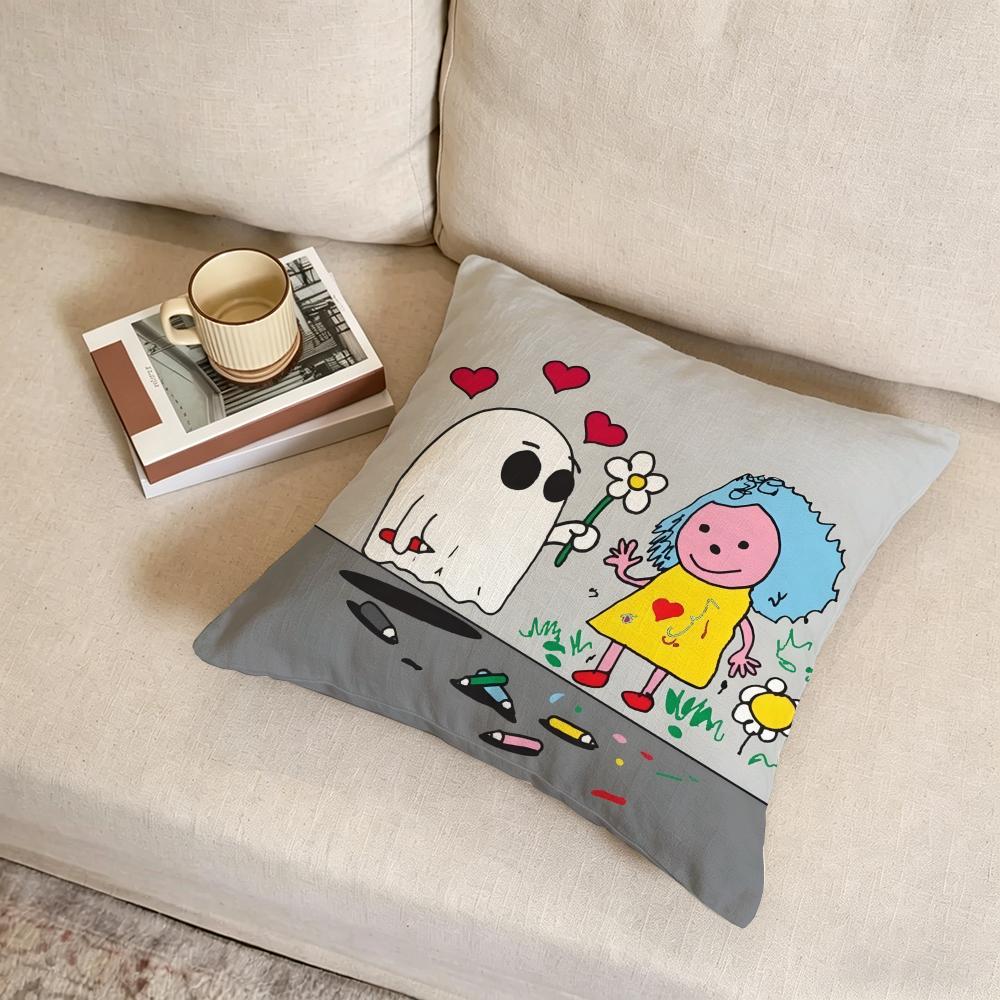 F-Federico Monzani Cushion Cover Fabric Soft Furnishing,Pillowcase, Cushion Cover, Sofa Pillow, Home Decoration