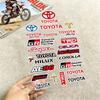 For Waterproof Reflective Motorbike Stickers Easy Peel Removable Decals For Motorcycle Car