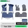 Custom Floor Mats for Hongqi G9 2026: Full Coverage Car Interior Carpet for Five-Six Seaters