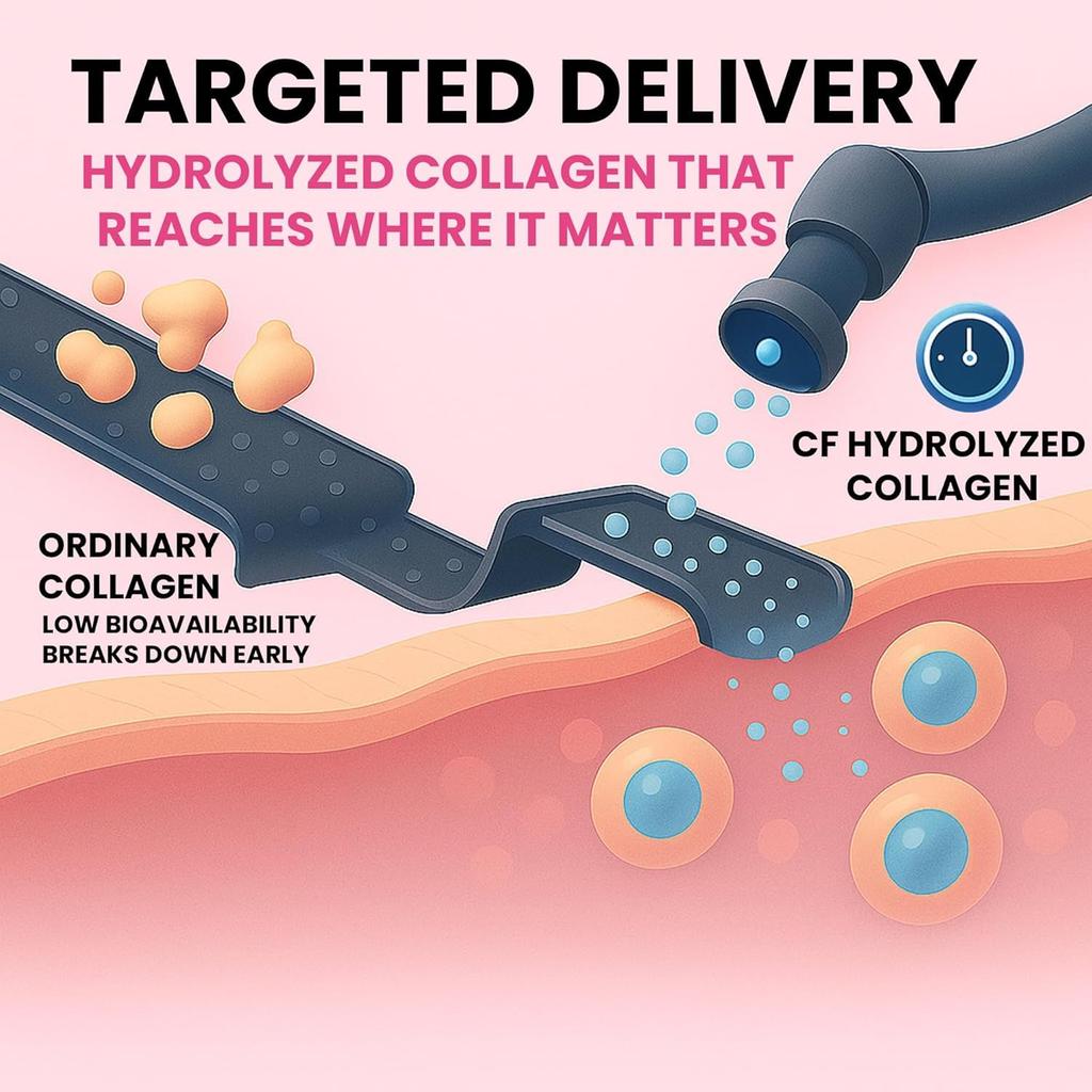 Carbamide Forte Multi-Kollagen-Peptid-Tabletten 90 | Typ I II III V X | Haut Haare Nägel Gelenke