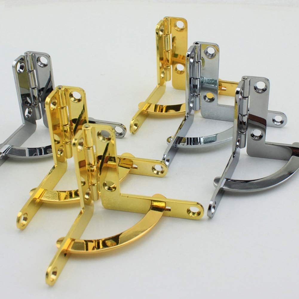 

Петля из цинкового сплава для коробки, петля для сигарного кейса, мебельная фурнитура, складная петля поддержки 90 градусов для ювелирных изделий, вина, деревянной коробки, соединительное крепление, золотые петли 2 шт. золотой