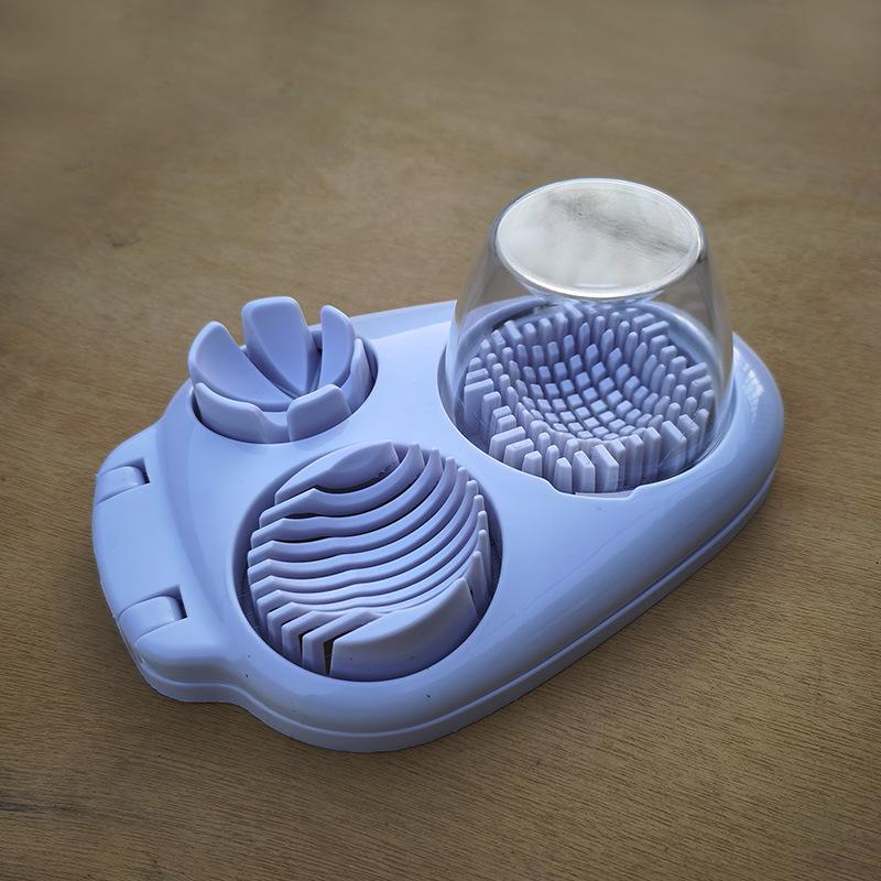 Three-in-One 430 Stainless Steel Egg Slicer & Petal Cutter Tool