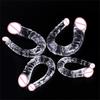 U Shape Double Head Dildo Soft Crystal Silicone Anal Plug Vagina Anus Massager Analplug Lesbian Gay Penis Sex Toys for Women Men