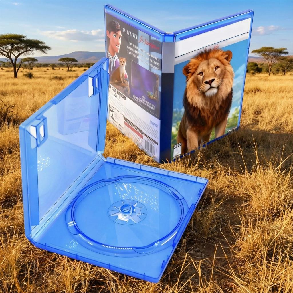 Anti Scratch Game Disc Case Stackable ABS Construction for Game Disc Neat Organization Protective Hold
