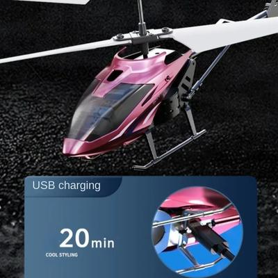 Lustiger 2,5/3,5-Kanal 2,4G Fernsteuerungs-Hubschrauber, Beschichtete Oberfläche, USB-Laden, RC-Flugzeug, Beleuchtung, RC-Flugzeugspielzeug für Jungen