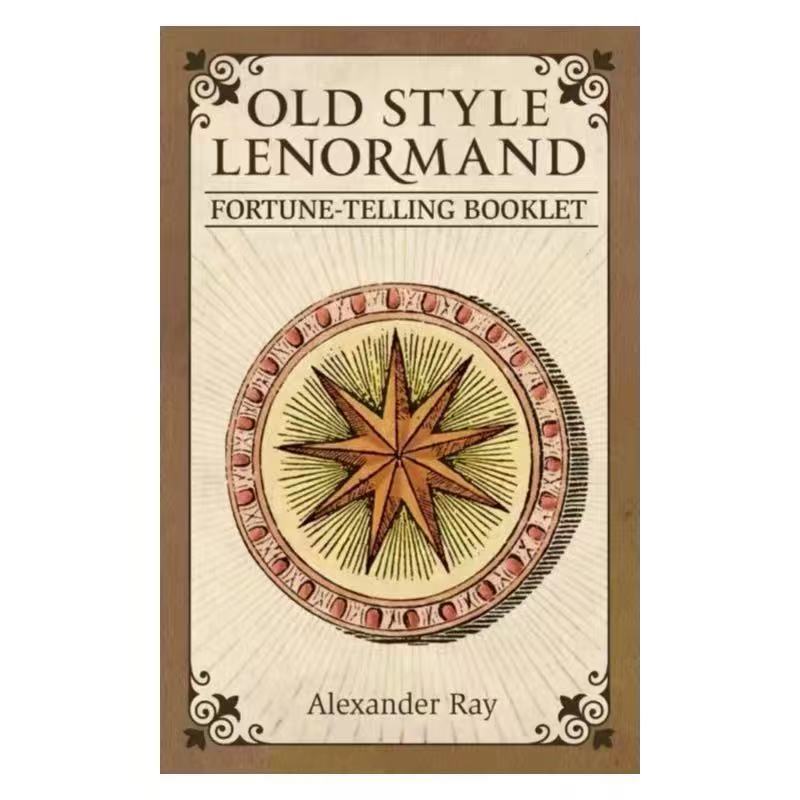 Old Style Lenormand Paper Card Set With Storage Bag For Casual Play And Collectors