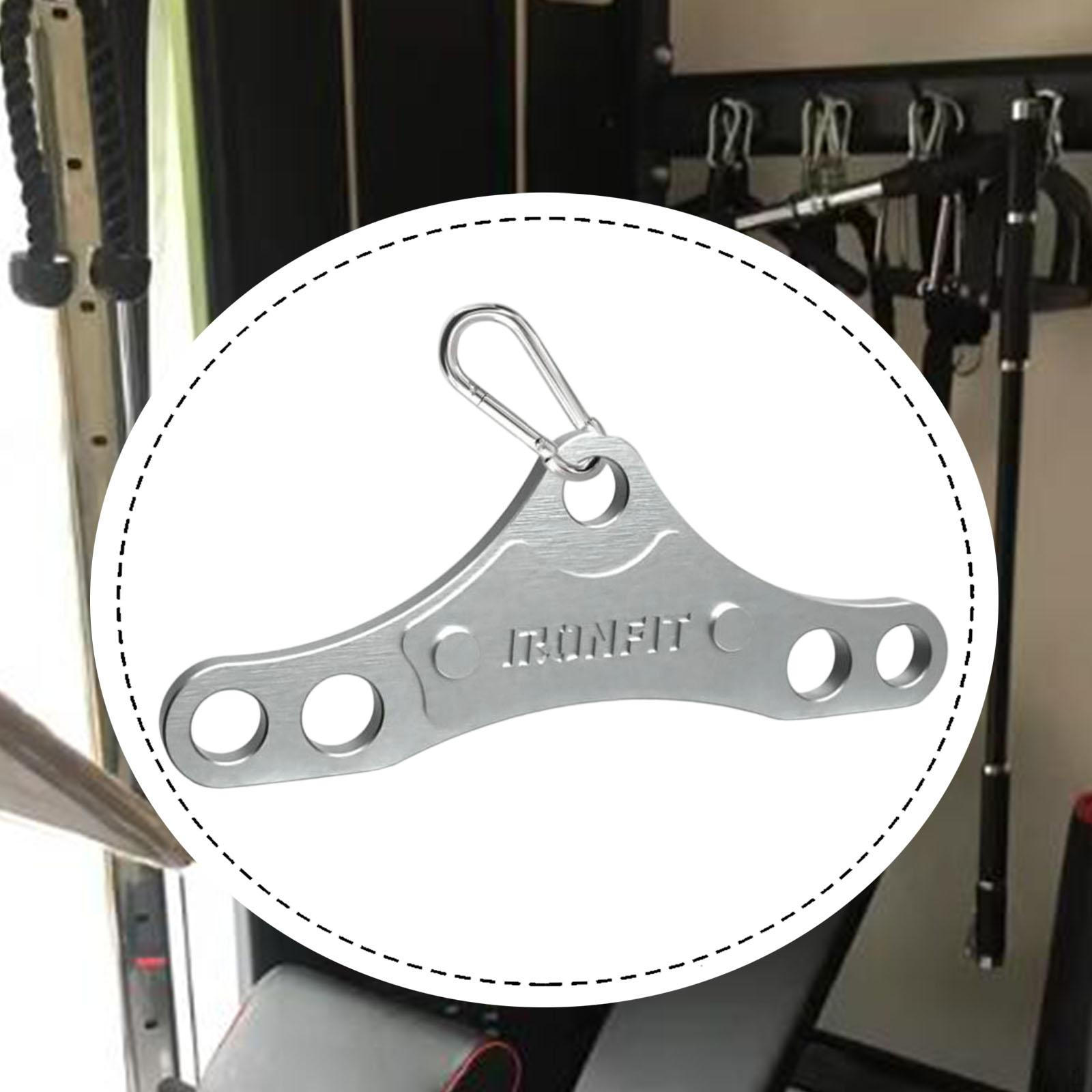 

Переходная пластина с двойной на одинарную, практичная и для тренировки трицепсов.