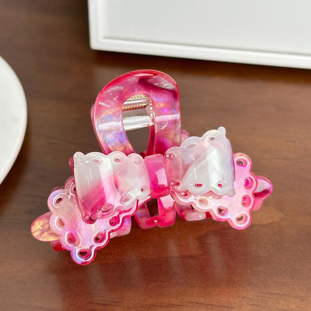 Elegant Lace Bow Hair Clip In Assorted Colors For High Ponytail And Updos Perfect For Stylish Women