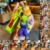 Adorable Dragon Ball Keychain Goku Pvc Figurine Cute Anime Car Pendant Gift