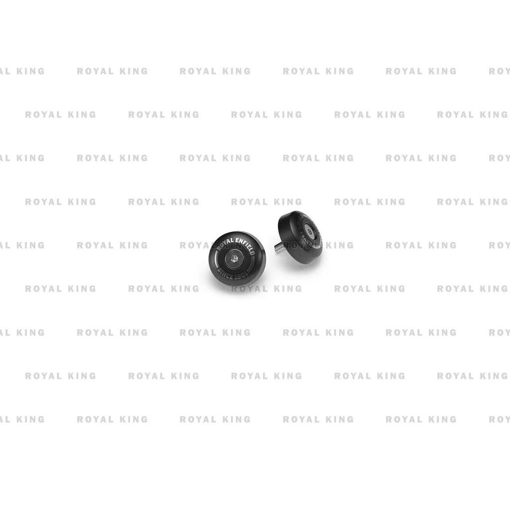 Black Bar End Finisher For Royal Enfield "Interceptor 650, Bear 650, Classic 650