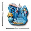 Africa Morocco 3D Fridge Sticker Magnets Tourism Souvenir Refrigerator Magnets Sticker Home Kitchen Decor