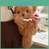 Sheep Plush Crossbody Bag For Women With Soft Short Plush Material And Stylish Design For Casual Daily Use