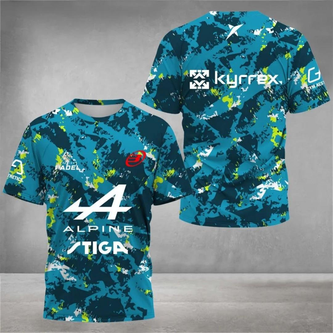 

2025 summer new men s light outdoor tennis T-shirt Summer racquet men s sports T-shirt short sleeve round neck high quality new 6XL