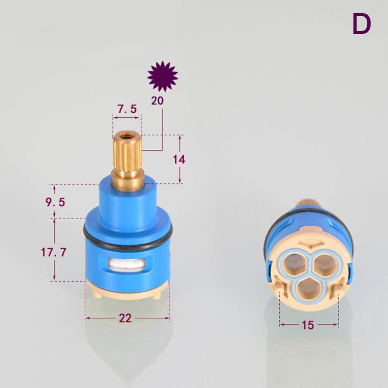 

Латунный смеситель для душа из АБС-пластика Колонка Керамический дисковый смесительный клапан Душевой клапан Ванная комната as the picture