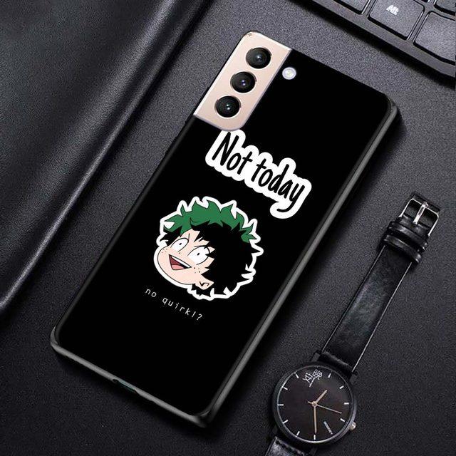Phone Case For Samsung S21 S20 Ultra S10 Plus Lite S21 S20 Fe 5g Galaxy S10e S9 S8 S7 Edge Silicone Shell My Hero Academia