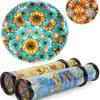 [J] Scalable Rotation Kaleidoscope Magic Kaleidoscope Glasses Adjustable Fancy Colored For Kids Classic Educational Toy