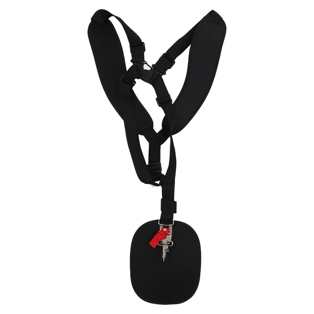 Adjustable Lawn Mower Strap with Buckle Polyester Grass Trimmer Double Shoulder Strap