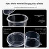 Disposable Plastic Portion Cups with Hinged Lids